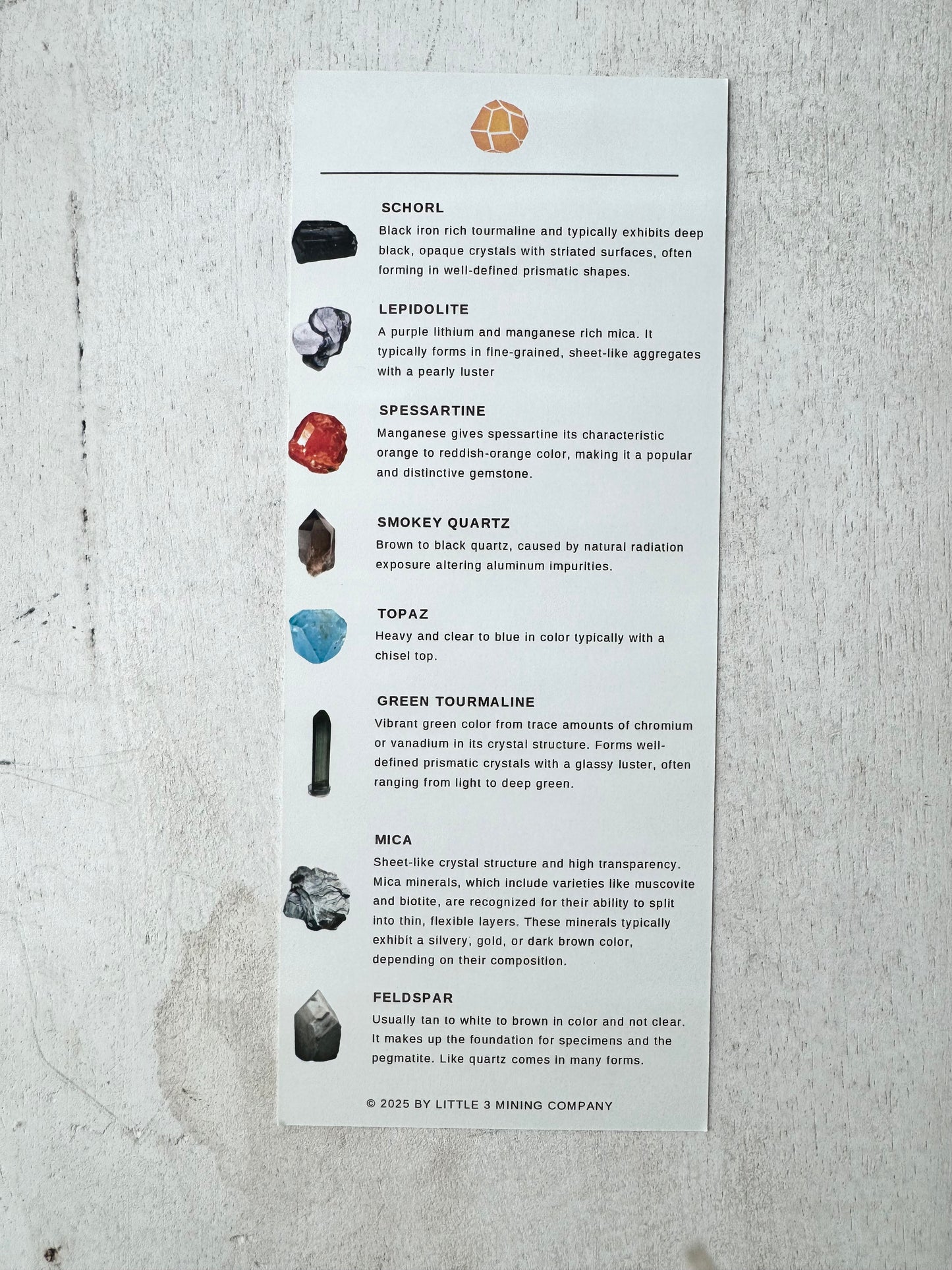 Assorted gem ore bag 5lbs