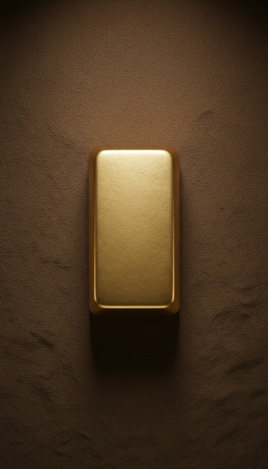 Refined Gold Ingot 99.9% Pure