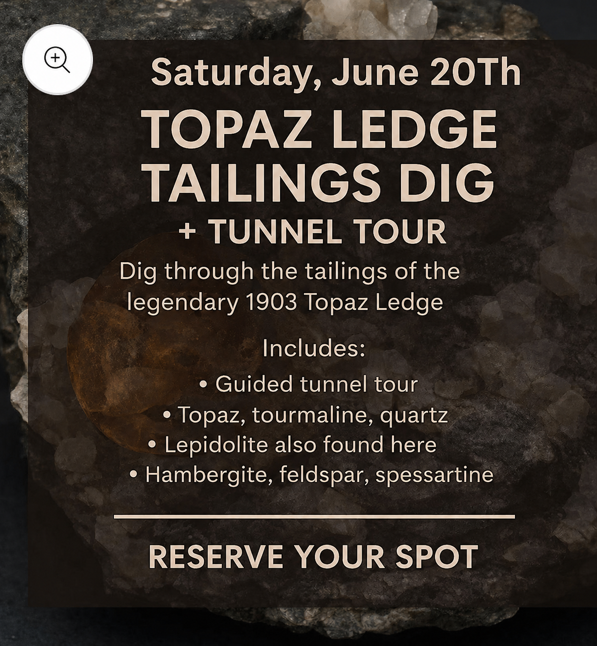 Topaz Ledge Tailings Dig