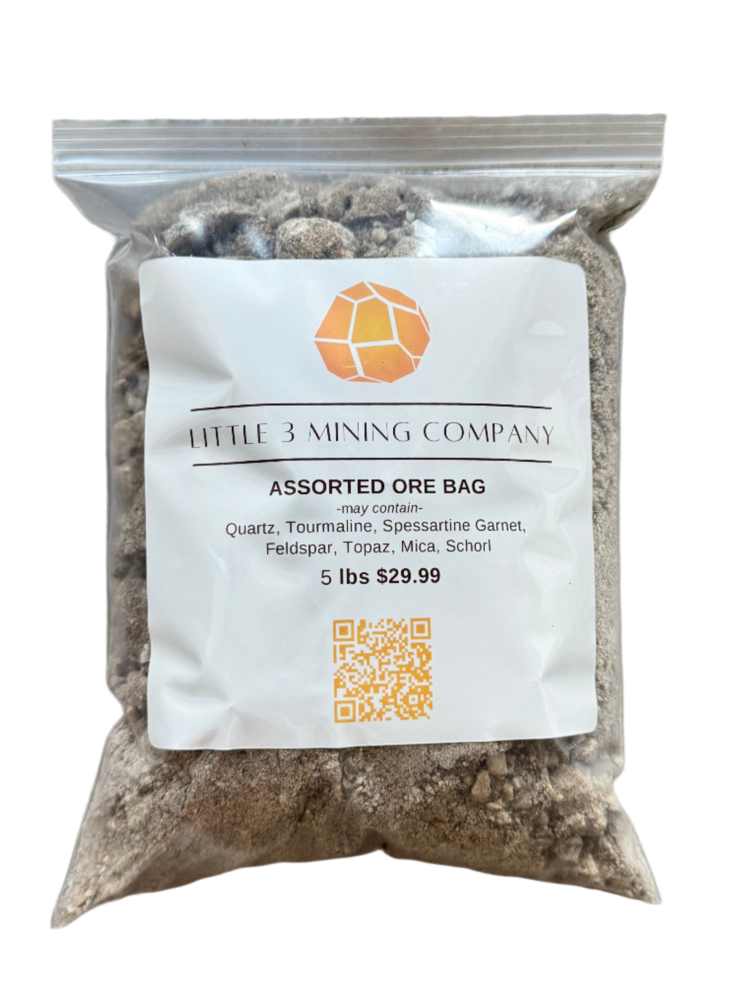 Little 3 Mine Assorted Ore Bag - 5lb