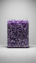 Faceted amethyst crystals bulk pack