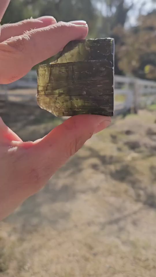 The Verdant Crown - Green Tourmaline Crystal